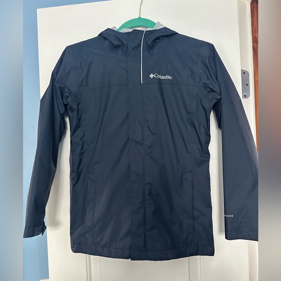 Columbia Other - Columbia Navy and Silver Raincoat - Sz Boys M (10/12)